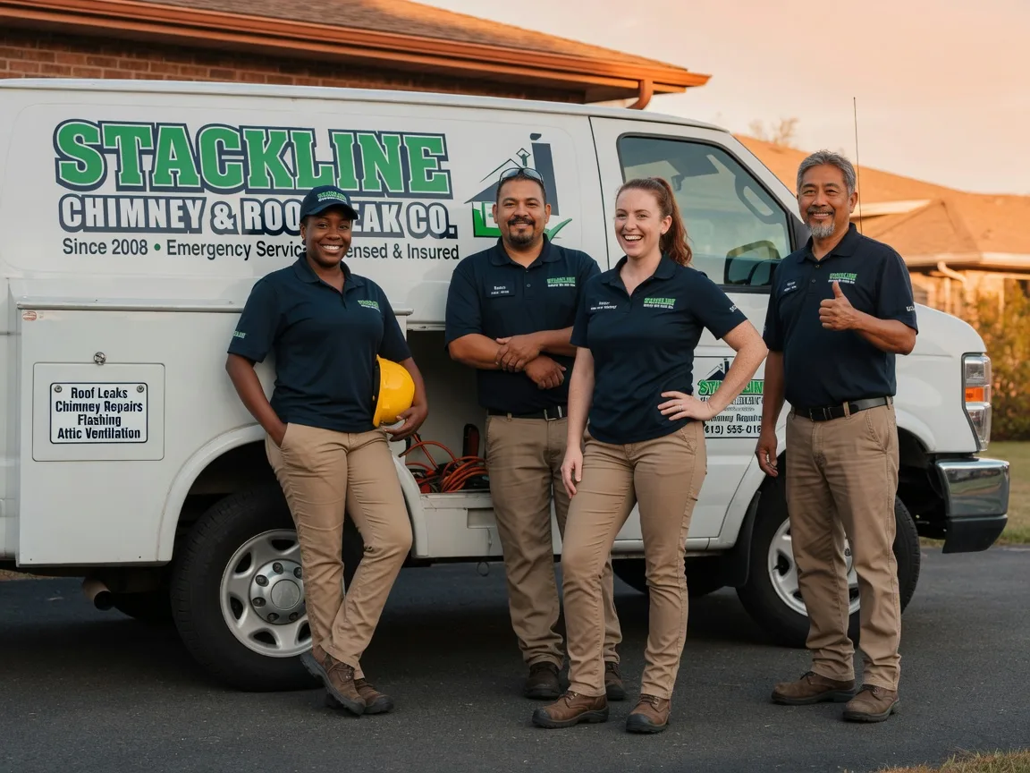 Chimney flashing repair company in Marion, KS